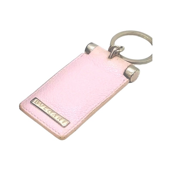 BVLGARI Accessories - Pink BVLGARI key ring rectangle BULGARi